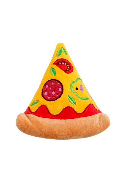 Choice Yellow Supet pet sounding toy plush pizza resistant to chewing and molar training