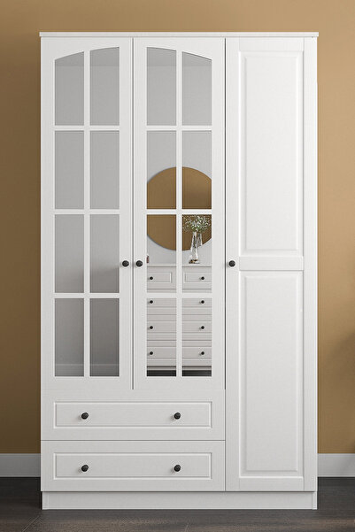 Rabi Beyza Country 3 Kapak 2 Çekemceli Gardırop