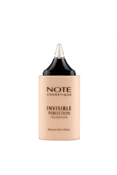NOTE Invisible Perfection Foundation Fond de ten lejer cu finisaj natural – 120 Natural Ivory