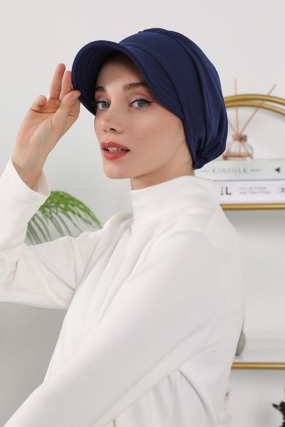 Aisha's Design Visor Hat Bonnet Suitable for Four Seasons, B-73O
