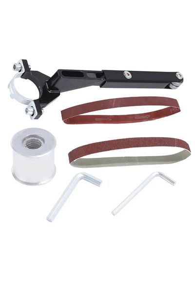 Wnew 1 set Angle Grinder To Belt Sander Converter - Sanding Belt Adapter Kit - M10 Angle Grinder Belt San