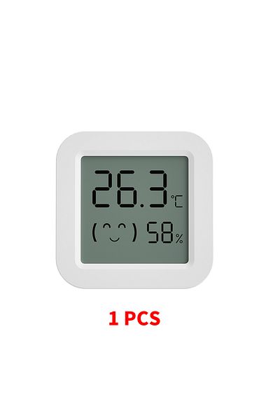Choice 1 Pcs Tuya Temperature Humidity Sensor Mini Lcd Digital Display Compatible With Bluetooth App Remote