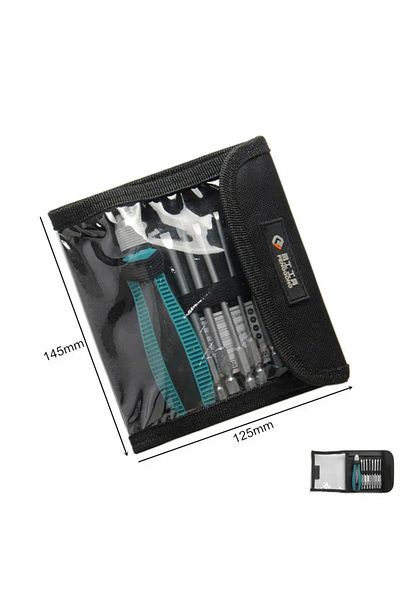 Choice 9 PCS 9Pcs/set Precision Screwdriver Set 1/4"/6.35mm Slotted Bits With Magnetic Multitool Home Appli