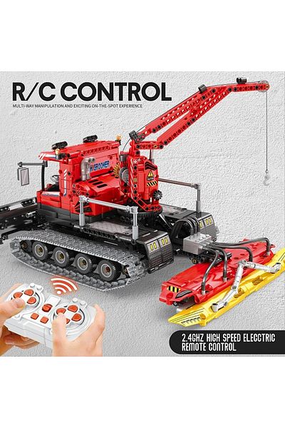 Choice 1100PCS No Box 1100PCS Remote Control Snow Technical Vehicle Building Blocks Electric RC Car Enginee