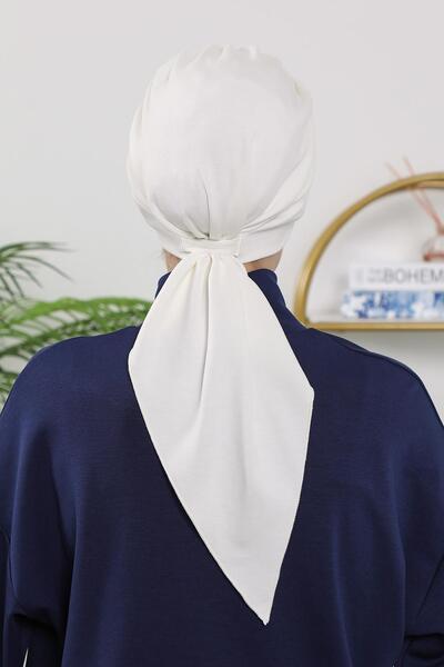 Aisha's Design Χειμερινό καπέλο, B-49O, Εκρού