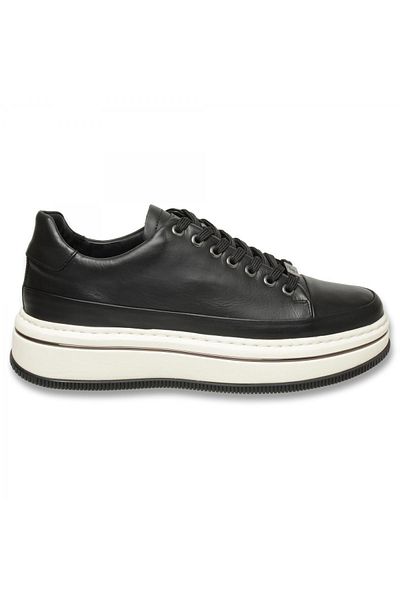 MARCOMEN 21102 Ανδρικά αθλητικά παπούτσια Casual Sneaker Μαύρο-Λευκό