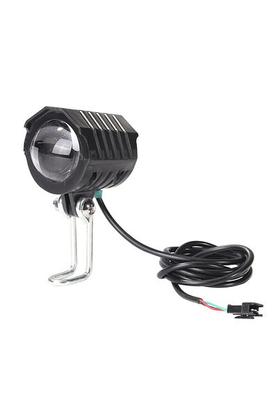 MOJOYCE 48 to 80V 2 in 1 Scooter Horn Headlight Durable Waterproof Motorcycle Electric Bike Front Light Lamp