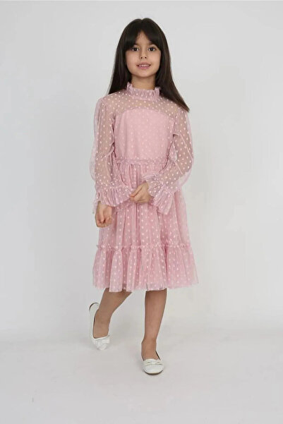 NOBLE STORE Κοριτσίστικο φόρεμα ευγενές