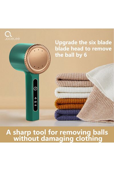 Choice green Lint Remover for Clothes Usb Electric Rechargeable Hair Ball Trimmer Fuzz Clothes Fabric Sweat