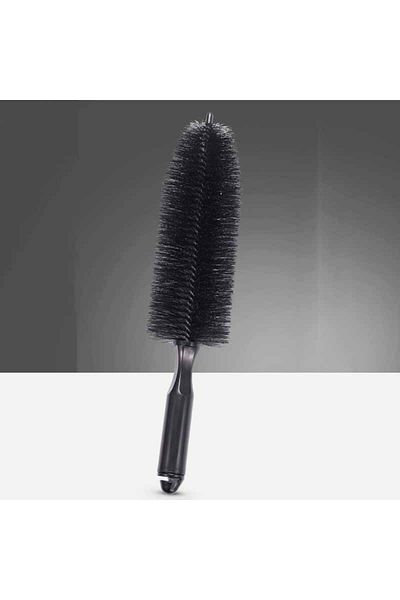 Choice black Car Wheel Tire Wash Cleaning Brush Car Rim Scrubber Cleaner Duster Handle Car Tyre Cleaning De