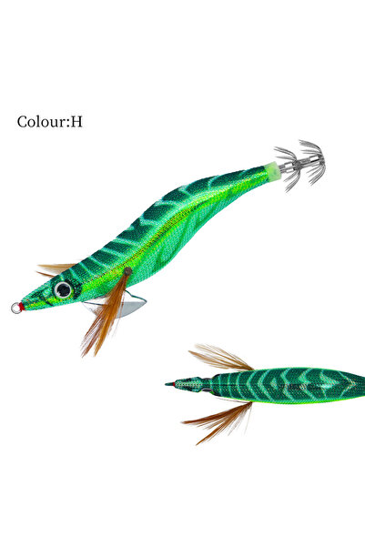 Choice طُعم صيد الحبار MX03-H بطول 130 مم ووزن 19 جرامًا، طُعم صيد الحبار الم...