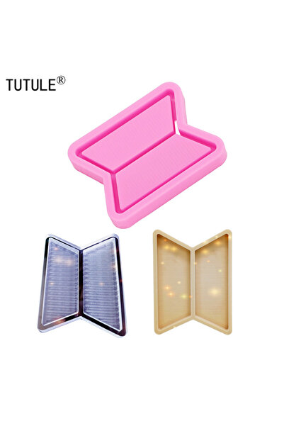 Choice قالب سيليكون على شكل أناناس وردي لامع، سلسلة مفاتيح، أقراط، إكسسوارات ...