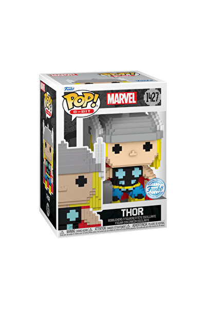 Funko Pop 8-Bit Marvel- Thor Special Edition No:1427 Booble - Head