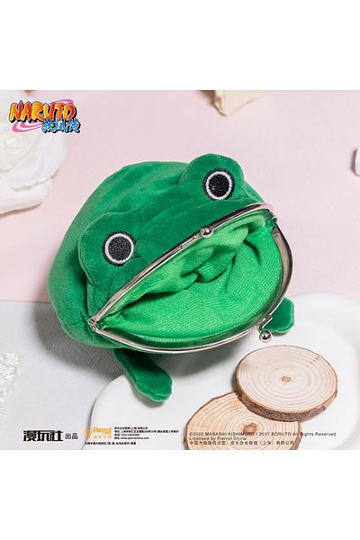 Choice Frog Naruto Green Frog China Official Authorization Cosplay Coin Purse Wallet