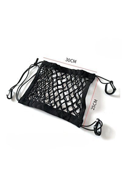 Choice1 شبكة شحن للدراجات النارية سوداء عالية المرونة ذات طبقتين لتخزين الخوذ...