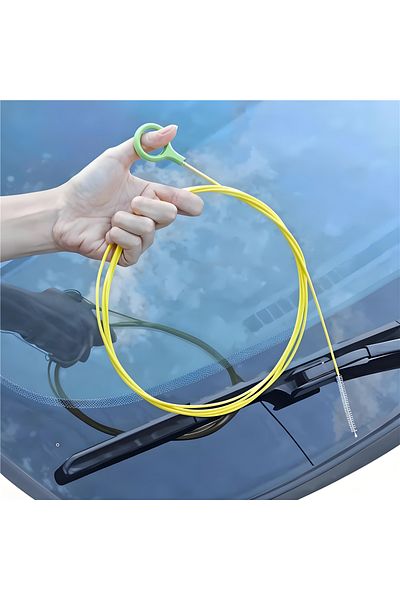 Choice 3m Car Sewer Unclogger Cleaning Brush Car Sunroof Long Hose Drain Hole Drain Unclogger Car Pipe T...