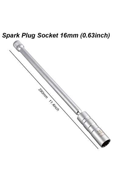 Choice Spark Plug Key D Magnetic Spark Plug Socket Key Wrench Adapter Swivel Long Extension Install Replace