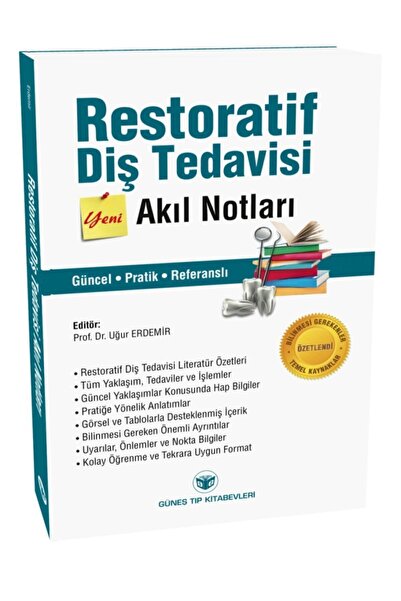 Güneş Tıp Kitabevleri Restoratif Diş Tedavisi Akıl Notları