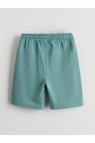LC Waikiki Beige Elastic Waist Boy's Shorts