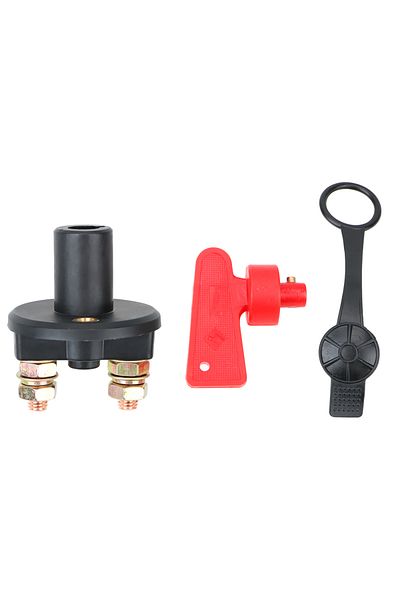 Choice black 1 Removable Keys Car Battery Disconnect Switch Car Accessories For Truck Boat Marine ATV Cut O