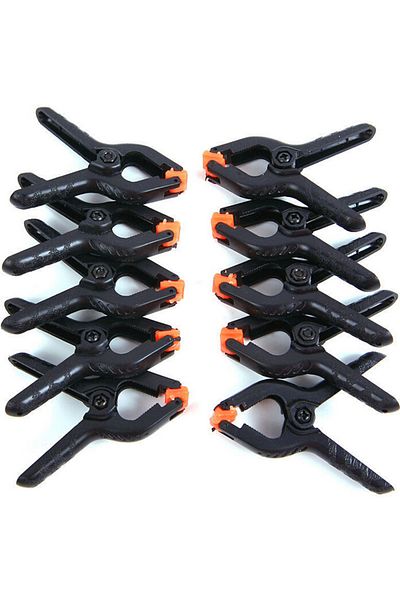Choice J-SH-HG-499 10pcs 2inch Spring Clamps DIY Woodworking Tools Plastic Nylon Clamps For Woodworking Spr