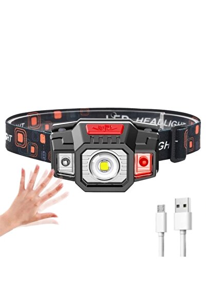 Choice5 مصباح رأس LED أصلي من XIWANGFIRE، قطعة واحدة، مزود بمستشعر حركة و8 أو...