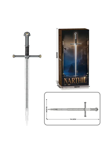 AMAZINGBLOKS With Box Sword 511pcs Holy Sword Building Blocks Classic Movie Weapon Sword Model Bricks Adult Home