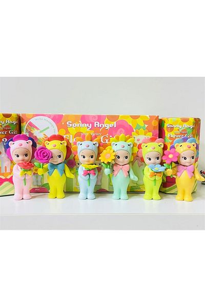 Choice 6pcs 1set 6pcs/Set Sonny Angel Blind Box Flower Series Mini Anime Figures Ornaments Dolls Fans Child
