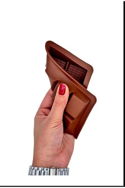 Hayveys home Dubai Chocolate Mold 8 Compartments Chocolate Mold with Velvet