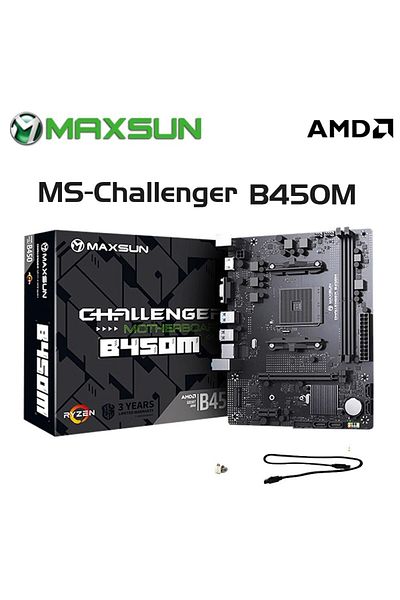 Choice اللوحة الأم (خيار اللوحة الأم الفردية) اللوحة الأم MAXSUN AMD B450M ذاكرة DDR4 ثنائية القناة AM4 AP