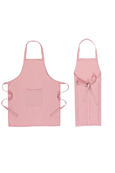 Choice مريلة نسائية وردية اللون للبيع بالجملة بتصميم كشكشة لطيفة مناسبة للمقهى والحديقة والخبز والمطبخ ومضادة للبقع