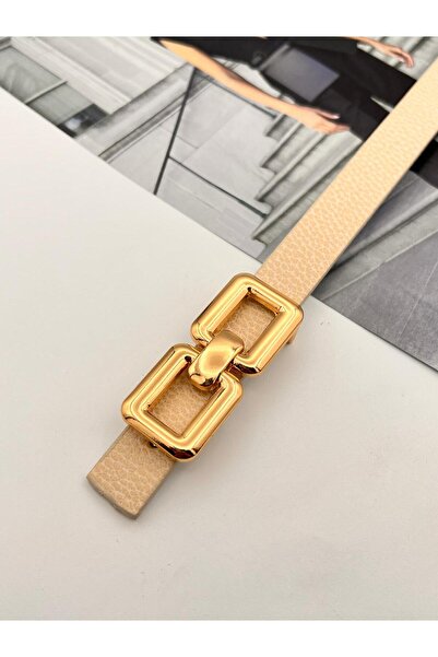 MODAM HİFA Cataramă aurie cu știfturi pătrate Cureaua pentru femei Cureaua pentru pantaloni Cureaua pentru rochie Cureaua pentru cămașă Cureaua pentru haină