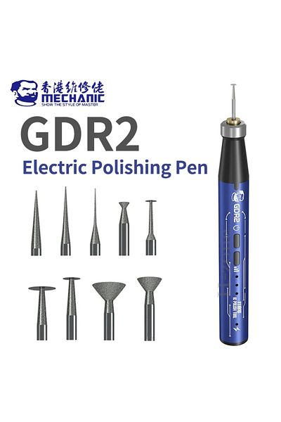 Choice GDR2 MECHANIC GDR2 Multi-function Electric Polishing Pen for Mobile Phone Repair Motherboard PCB IC