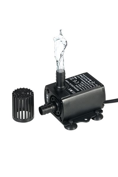 Choice 6W Ultra-quiet Mini DC12V 6W Brushless Water Pump with 5.5*2.1mm Female Waterproof Submersible Fount