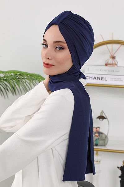 Aisha's Design Scarf Bonnet Turban Suitable for Four Seasons, B-80O
