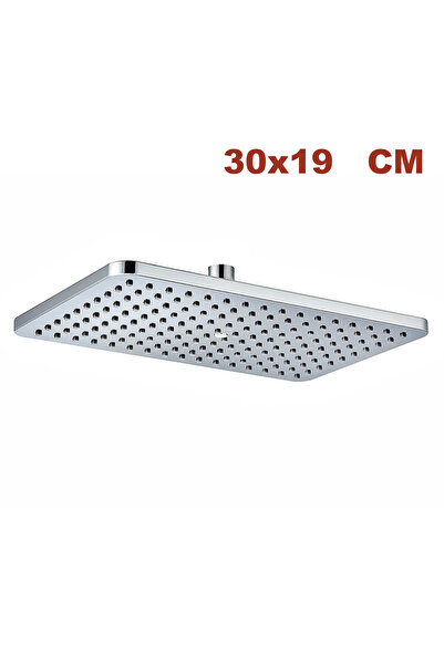 banyonatural 30x19 cm Tepe Duş Başlığı Kirec Kırıcılı