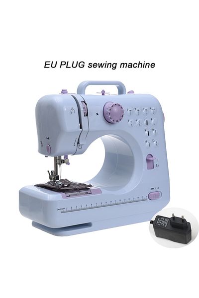 inne Sewing machine INNE Portable Sewing Machine Mini Electric Household Crafting Mending Overlock 12 Sti