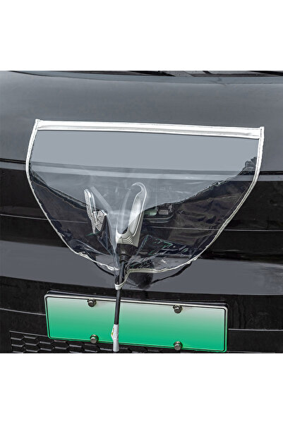 Choice1 غطاء أبيض مقاوم للمطر والغبار لمنفذ شاحن السيارة الكهربائية، غطاء حما...