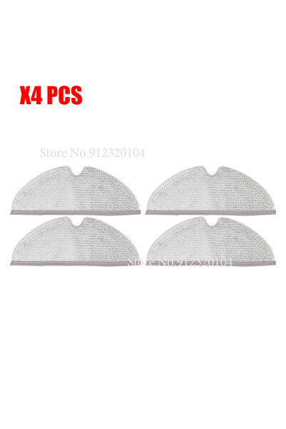 Choice 4 قطع من ملحقات الممسحة لروبوت التنظيف روبورك Q7 MAX / MAX+ روبورك S5 ...