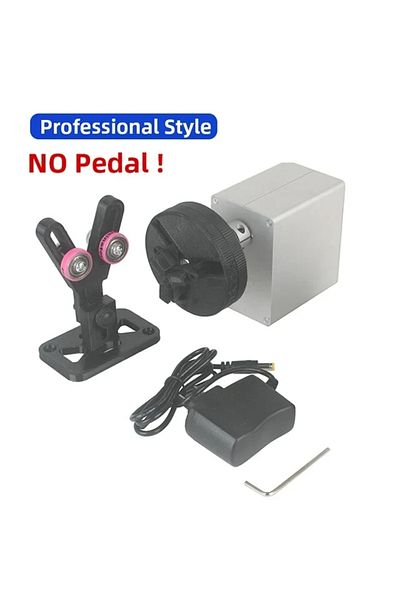 LANXSTAR Set 2 No Pedal Fishing Rod Winding Machine DIY Fishing Rod Epoxy Resin Rotating Gluing Portable Fish