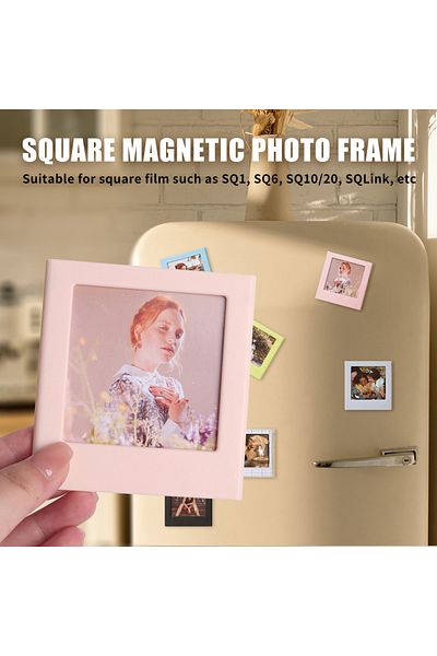 Choice 6 pcs 6pc Magnetic Frames Suitable for Fujifilm Instax Square SQ1 SQ6 SQ10 SQ40 SQ20 Camera,SQ Link