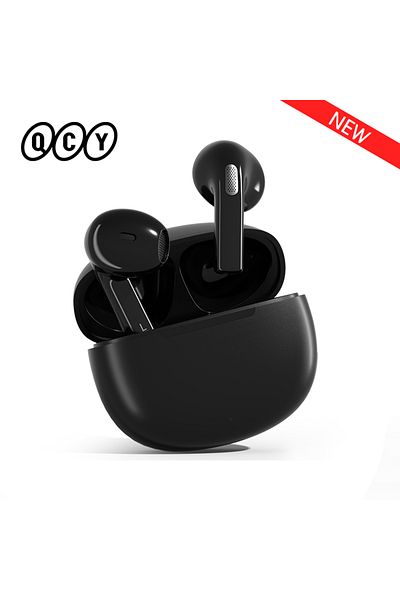 Choice T20 Black New Qcy T20 Bluetooth 5.3 Tws Wireless Earphones 68ms Low Latency Earbuds 13mm Driver Hifi