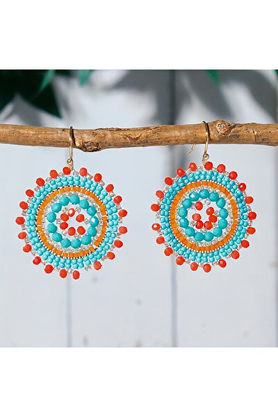 Choice PHL-031 تصميمات زهور رائعة جديدة، خرز أحجار الراين المتلألئة، أقراط مت...