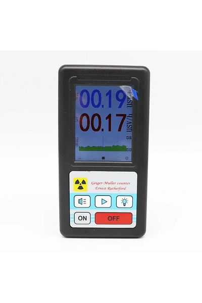 Choice Black BR-6 Geiger Counter Nuclear Radiation Detector Personal Dosimeter X-ray Beta Gamma Detector LC