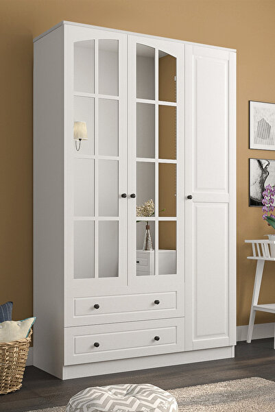 Rabi Beyza Country 3 Kapak 2 Çekemceli Gardırop