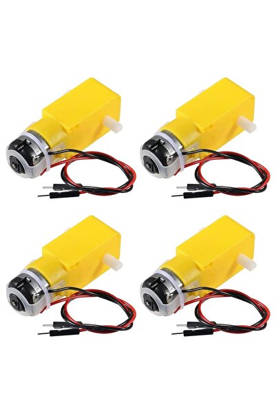 Choice مع كابل 4 قطع محرك TT محرك كهربائي تيار مستمر 3 فولت-6 فولت محرك ذو عم...