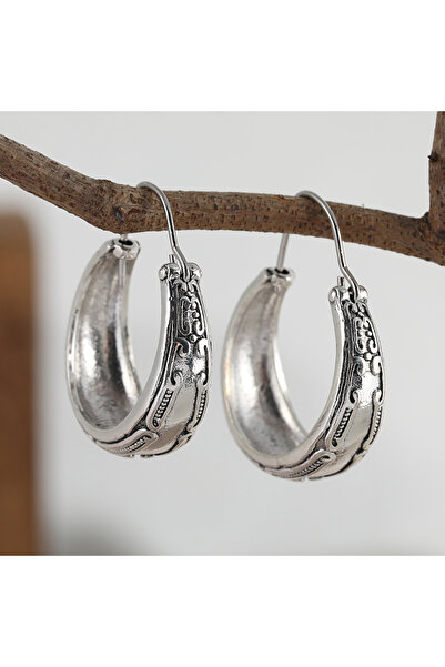 Choice Silvery Boho Earrings, Silvery Color Women Earrings, Artisian Earrings...