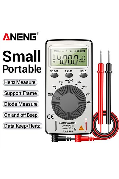 ANENG An101 1999 Counts Mini Professional Digital Multimeter Ac/dc Voltage Tester Automotive Curr...