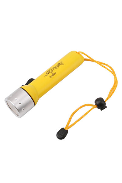 Choice مصباح غوص برتقالي فائق السطوع 2000 لومن Q5 مقاوم للماء تحت الماء وميض الغوص العميق والغطس