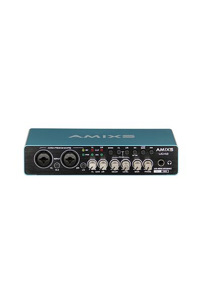 Choice AMIXS UC42 Audio Interface for Recording Computer Free Drive USB External Sound Card for Pc Audio...
